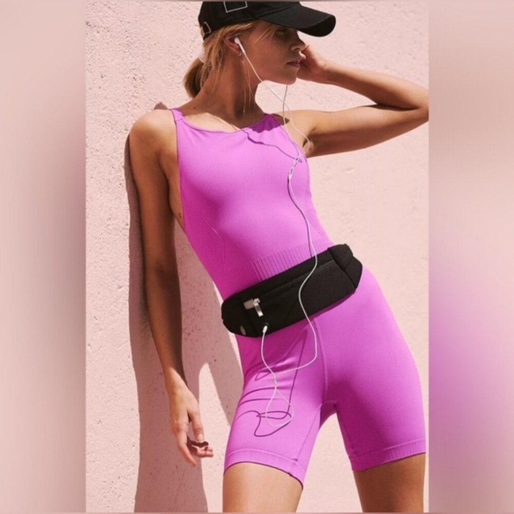 Free People Good Karma High Neck Runsie- Like New, Worn Once